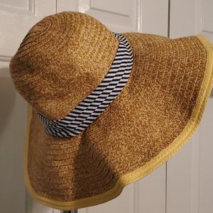 Straw Floppy Sun Hat
